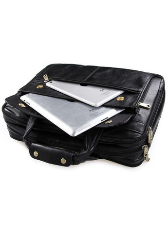 Сумка мужская 14242 для ноутбука 15.6 Черная Vintage (329150963)