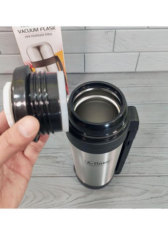 Термос для жидкостей и еды 2 в 1 из нержавеющей стали 1500 мл (AP-1757) A-Plus (350349004)