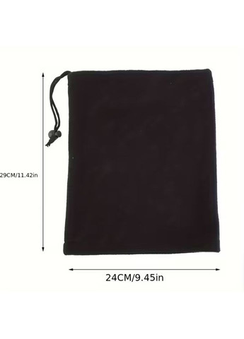 Зимний флисовый шарф бафф универсальный хомут. Коричневый No Brand (366818014)