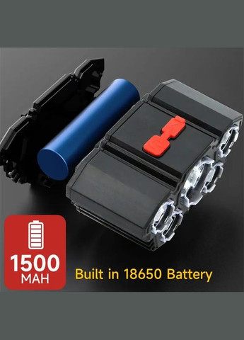 Ліхтар налобний 5 в 1 No Brand (351394684)