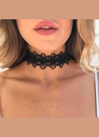 Ажурний мереживний чокер зі щільного гіпюру Tender Sweet Еротична білизна Drive No Brand (327875636)