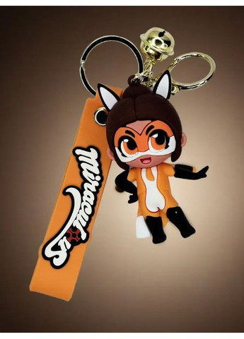 Брелок Леди баг и Супер-кот Вольпина Рена Роза лиса Volpina Miraculous LadyBag фигурка игрушка для ключей, рюкзака, сумки 7 см Shantou (369927769)