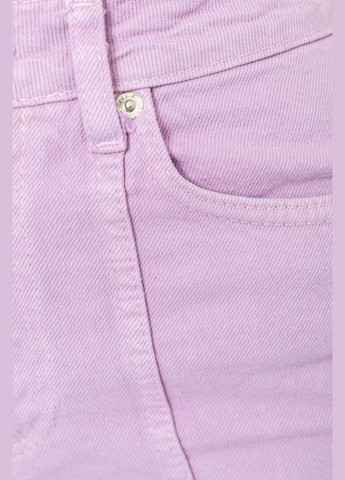 Джинсові шорти жіночі, колір бузковий, Ager (292131408)