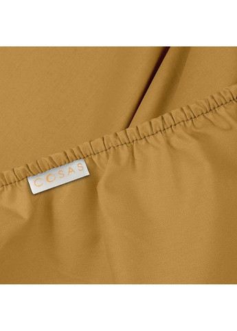 Двоспальна постіль з простирадлом на гумці MINI DOTS CS31 180х220 см Cosas (307475610)