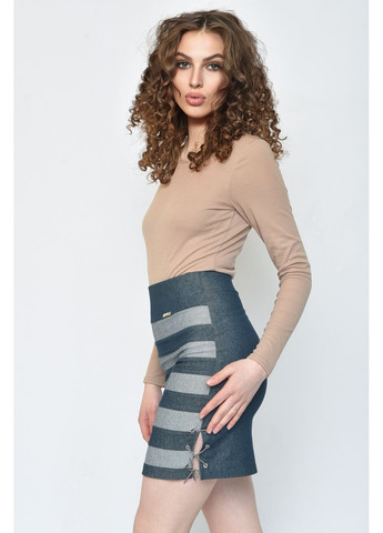 Спідниця жіноча сірого кольору Let's Shop (351851282)