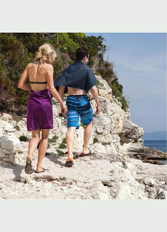 Рушник Recycled Soft Fibre Trek L Teal Lifeventure (316446438)