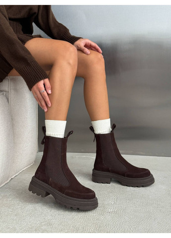 Замшеві Демісезонні челсі Helen (362203220)