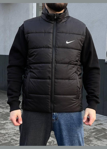 Чоловіча жилетка Nike чорна No Brand (353849055)