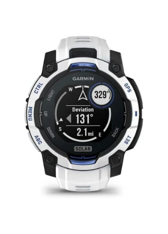 Годинник Garmin Solar, Whitestone with Whiteston, 45mm, Instinct 3 (389136938)