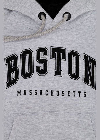 Худі для хлопчика колір світло-сірий ЦБ-00252760 Wanex (296622256)