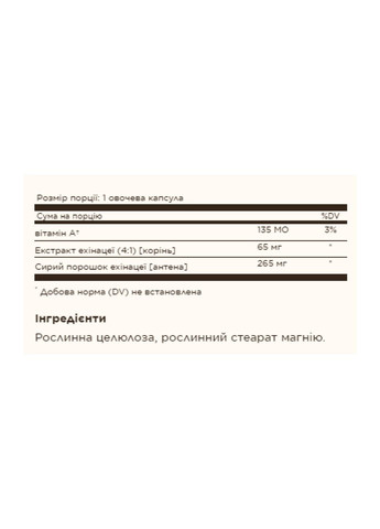 Добавка FP Echinacea - 100 vcaps Solgar (280899470)