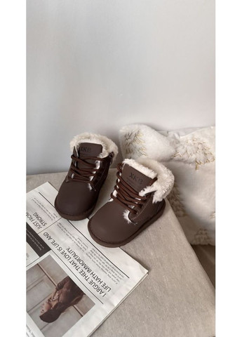Черевики зимові дитячі колір коричневий 10987 No Brand (370499858)