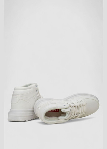 Білі Осінні кросівки чоловічі зимові на хутрі Ager Кроссовки