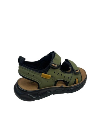 Дитячі босоніжки на хлопчика хакі MT (355339891)