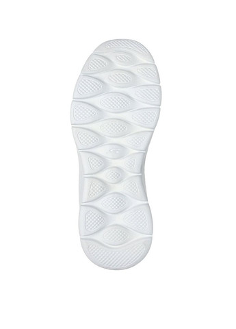 Белые всесезонные женские кроссовки 124830-wcrl белый ткань Skechers
