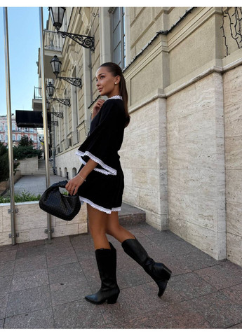 Чорно-білий сукня, що закохує з першого погляду 🤍 Luna