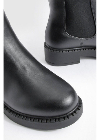 Осенние ботинки Boohoo из искусственной кожи