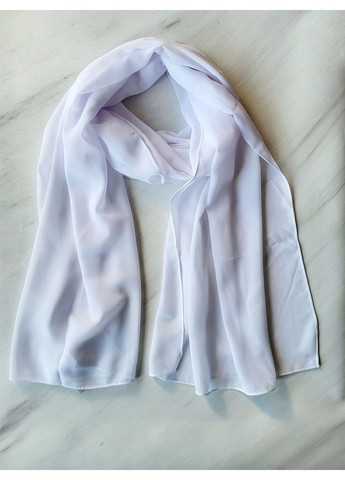 Шарф-палантин женский весна-лето-осень однотонный 148х47 см No Brand (362189111)