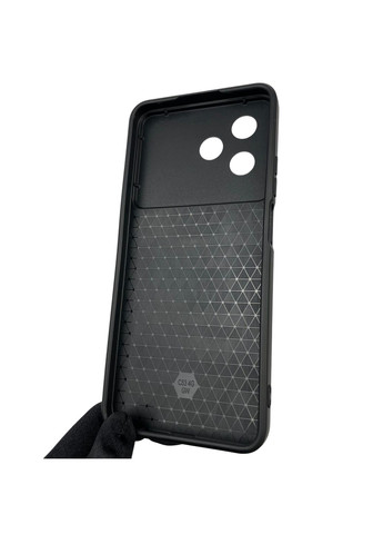 Чохол для C53 броньований з кільцем зі шторкою на камеру на реалмі с53 чорний rg1 Realme (366019791)