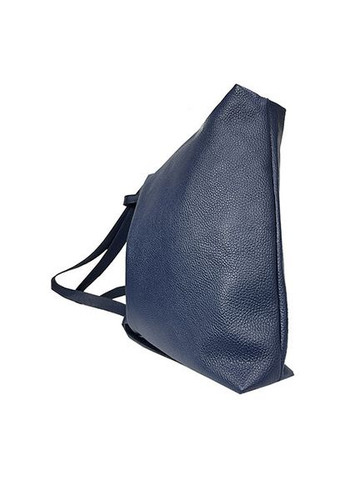 Сумка жіноча шкіряна синя (Д/Ш/В) 35/8/36 (см) Felicita (336377595)