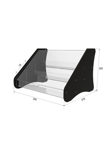 Підставка, гірка для макарун на 3 полиці Ekostar (368307262)