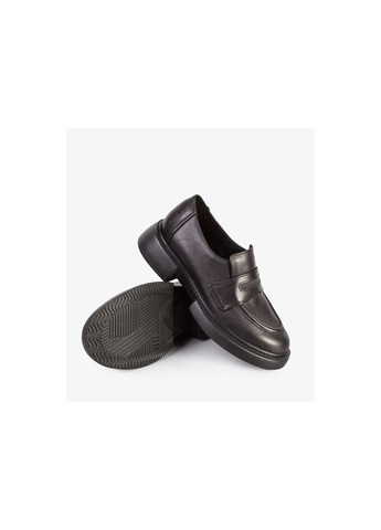 ModaMilano Туфли лоферы женские бренда 8401459_(1) черный з натуральная кожа, украина — демисезон (301992186)