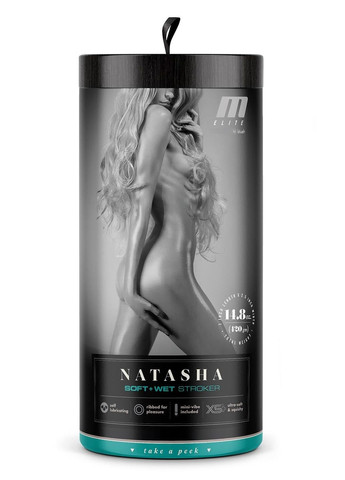 Мастурбатор з віброкулею M For Men Natascha реалістичний, 6.4 см х 17.8 см Blush (361670282)