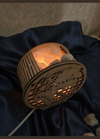 Полезный соляный светильник лампа 100% из соли (66336126505) No Brand (306633458)