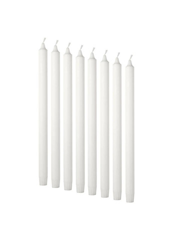 Свічка без запаху ІКЕА JUBLA 35 см (40154401) IKEA (278407925)