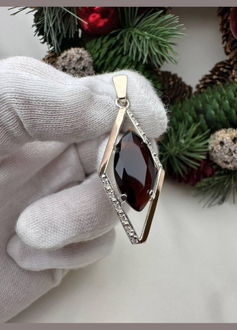 Комплект прикрас срібний 925 проба з золотими пластинами 375 проби Віка каблучка +сережки No Brand (328263781)