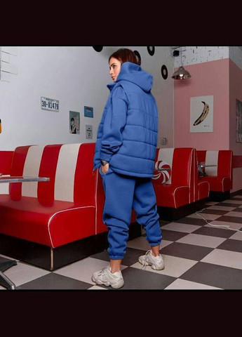 Спортивный костюм-тройка SF-278: ваш новый любимый зимний наряд Голубой, 50 Sofia (267809921)