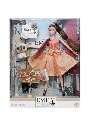Лялька "Emily" з песиком (у рожевому) MIC (292252104)