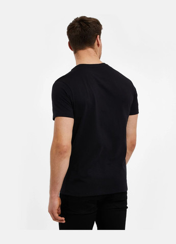 Черная футболка из хлопка Threadbare