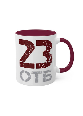 Кружка с шевроном "23-й отдельный танковый батальон" No Brand (368671334)