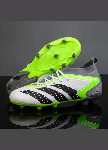 Белые футбольные бутсы No Brand без шнурков