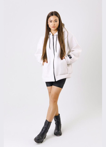 Зип Худи унисекс МА (01) молоко No Brand (353849072)