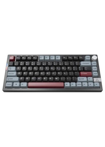 Клавіатура MKey Pro Darkness Wireless/Bluetooth UA Black/Beige (MKPRO75DY) Montech MKey Pro Darkness Wireless/Bluetooth UA Black/Beig (358067080)