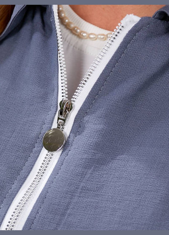 Женский льняной костюм двойка цвет мятный New Trend (304647897)