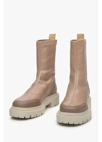 Черевики, колір бежевий Estro (350920242)