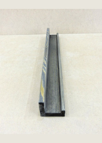 Настенная полка из дерева Балоро 100 морион (НСП-0024011) No Brand (328080749)