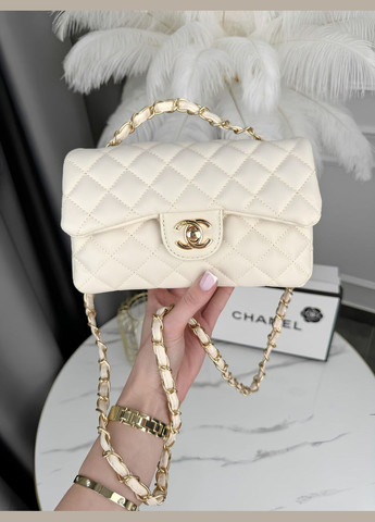 Сумка жіноча - молочний золото No Brand (323205290)