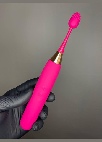 ЕКСКЛЮЗИВ 2024 ВІБРАТОР Жіночий гарний червоний 2 насадки No Brand (301867049)