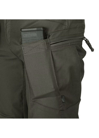 Темно-зеленые спортивные, повседневный, кэжуал демисезонные брюки Helikon-Tex