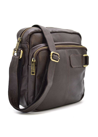 Чоловіча шкіряна сумка через плече 24х26х8 см TARWA (315869166)