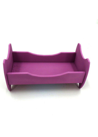 Ліжко для ляльок з дерева Жасмін флокс (КРТ-000755) No Brand (328605416)