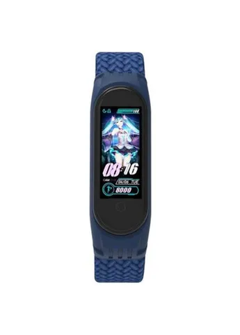 Ремешок для фитнес-браслета Braided Solo Loop для Xiaomi Mi Band 4/5/6 Blue size S (ARM59178) ArmorStandart Braided Solo Loop для Xiaomi Mi Band 4/5/6 Blue si (389569250)