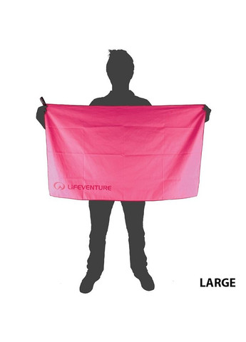 Lifeventure рушник soft fibre advance giant рожевий виробництво -