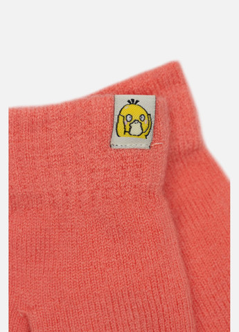 Перчатки для девочки цвет коралловый ЦБ-00259884 Корона (306831409)