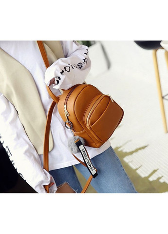 Женский рюкзак из экокожи городской сумка для повседневного использования маленький мини-рюкзак ProDobro (363258994)