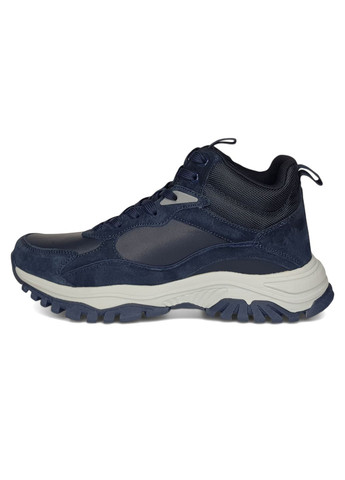 Синие зимние зимние спортивные ботинки Wollen